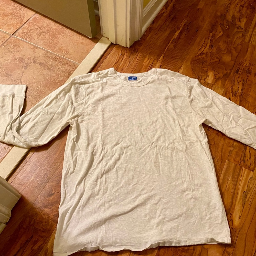3/$10 J Crew mens long sleeve tee